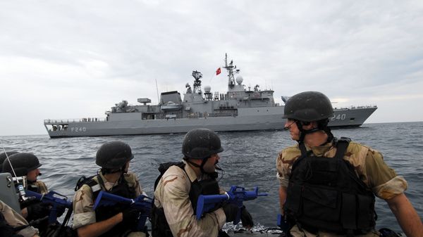 Фрегат Явуз ВМС Турции. Архивное фото - Sputnik Азербайджан