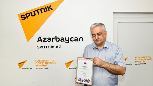 Фуад Ализаде – победитель турнира по шахматам для журналистов - Sputnik Азербайджан