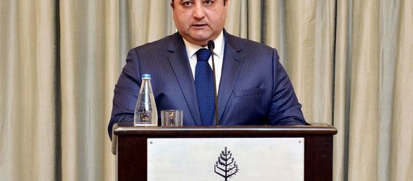 Заместитель заведующего отделом по общественно-политическим вопросам Администрации президента Вугар Алиев - Sputnik Азербайджан