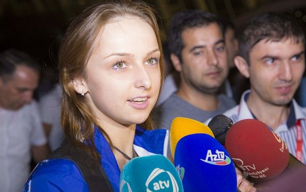 Гимнастка Мария Дурунда - Sputnik Азербайджан