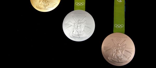 Олимпийские медали Рио-2016 - Sputnik Азербайджан