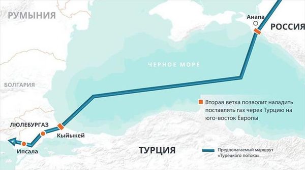 Маршрут Турецкого потока - Sputnik Азербайджан
