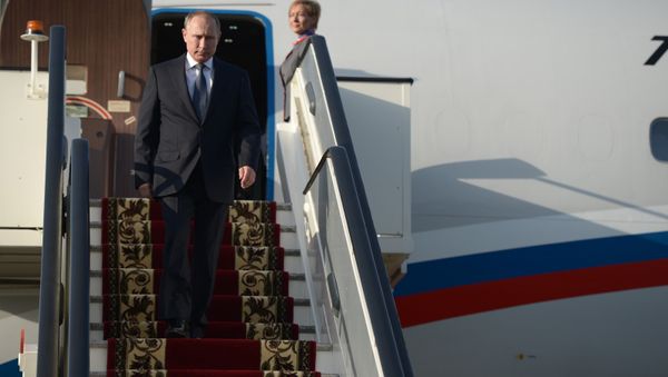 Президент России Владимир Путин. Архивное фото - Sputnik Азербайджан