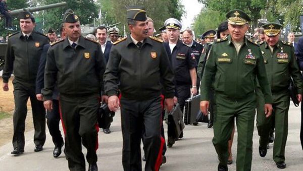 Церемония закрытия международных соревнований военнослужащих - Sputnik Азербайджан