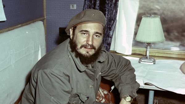 Фидель Кастро. Архивное фото - Sputnik Азербайджан