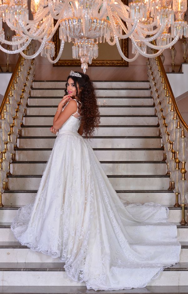 Фотосессия участниц конкурса Miss Union Baku 2016 в свадебных платьях - Sputnik Азербайджан