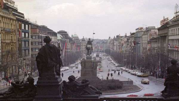 Вацлавская площадь в Праге - Sputnik Азербайджан