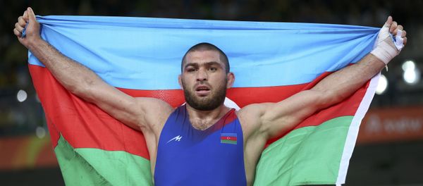 Олимпийский чемпион Лондона-2012, бронзовый призер Игр-2016 Шариф Шарифов - Sputnik Азербайджан