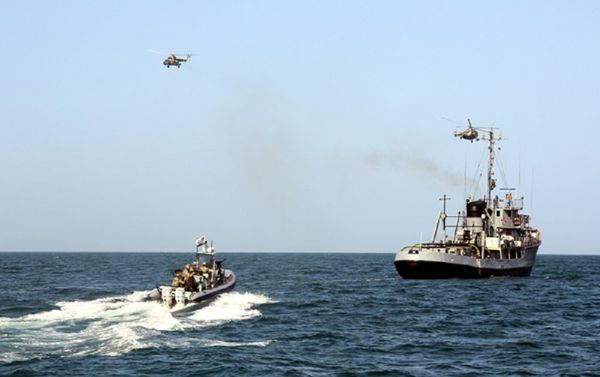 В ходе учений Военно-морских сил проведен этап боевой стрельбы - Sputnik Азербайджан