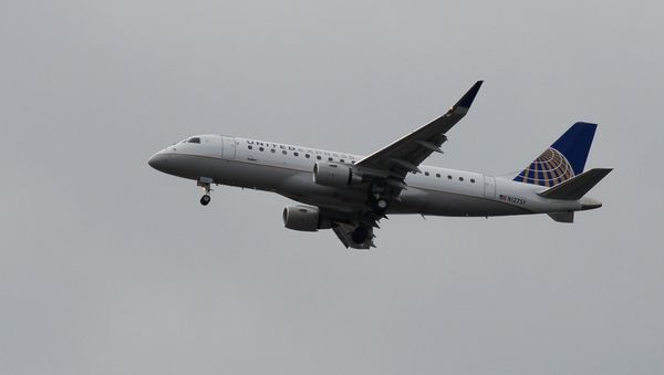 Самолет Эмбраер-175 авиакомпании United Airlines - Sputnik Азербайджан