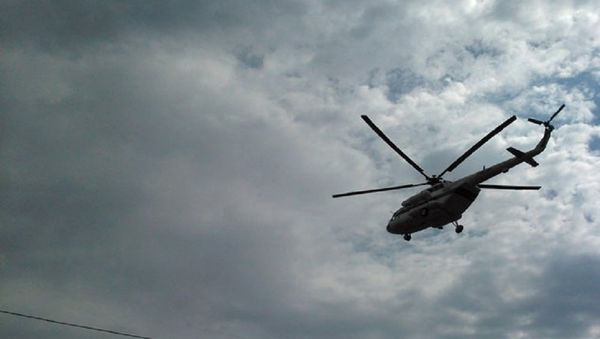 Туристку, оставшуюся в беспомощной ситуации на горе, спас вертолет - Sputnik Азербайджан