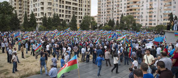 Митинг оппозиции в Баку - Sputnik Азербайджан