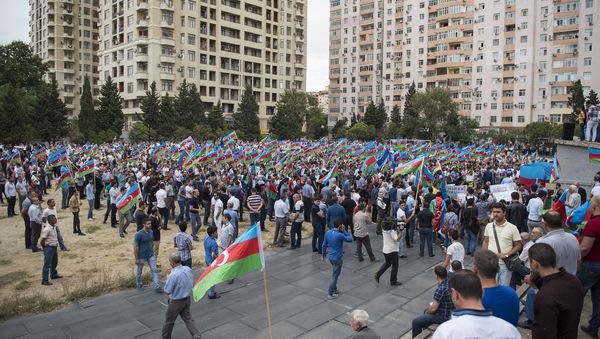 Митинг оппозиции в Баку - Sputnik Азербайджан