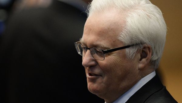 Постоянный представителя России при ООН Виталий Чуркин - Sputnik Азербайджан
