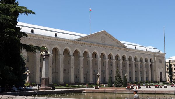 Здание исполнительной власти города Гянджи - Sputnik Азербайджан