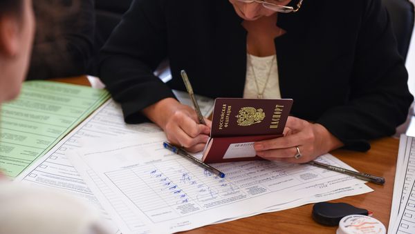 Выборы в Государственную Думу Российской Федерации в посольстве России в Азербайджане - Sputnik Азербайджан