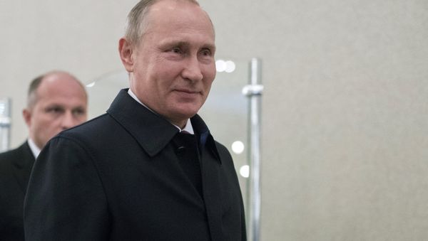 Президент РФ Владимир Путин - Sputnik Азербайджан