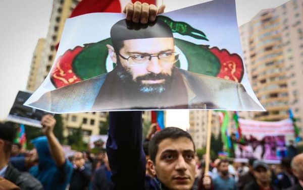 Участники митинга, организованного Национальным советом Участники митинга, организованного Национальным советом - Sputnik Азербайджан
