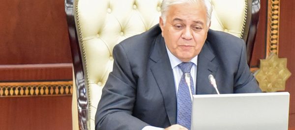 Председатель Милли Меджлиса Огтай Асадов, фото из архива - Sputnik Азербайджан