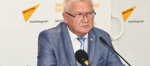Глава представительства Россотрудничества в Азербайджанской Республике Валентин Денисов Глава представительства Россотрудничества в Азербайджанской Республике Валентин Денисов - Sputnik Азербайджан