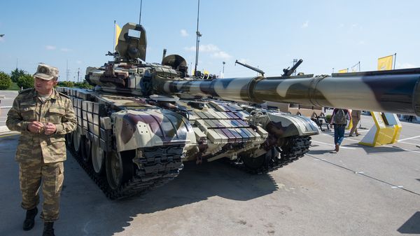 Вторая Азербайджанская международная Оборонная Выставка ADEX 2016 - Sputnik Азербайджан