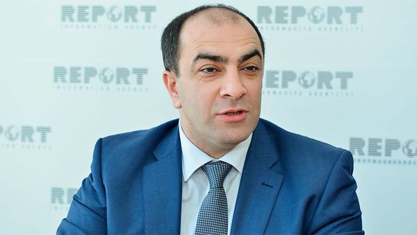 Председатель Объединенного конгресса азербайджанцев Украины Ровшан Тагиев - Sputnik Азербайджан