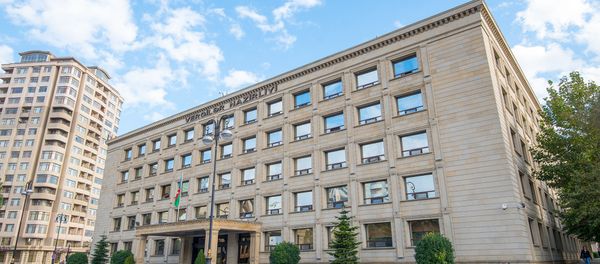 Здание Министерства налогов Азербайджанской Республики Здание Министерства налогов Азербайджанской Республики - Sputnik Азербайджан