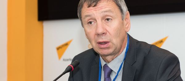 Член Общественной палаты РФ, политолог Сергей Марков в Мультимедийном пресс-центре Sputnik Азербайджан - Sputnik Азербайджан