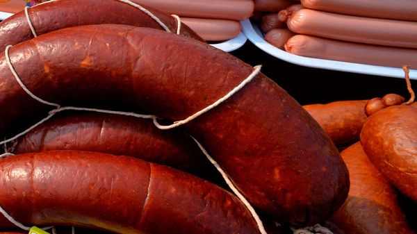 Мясная продукция, архивное фото - Sputnik Азербайджан