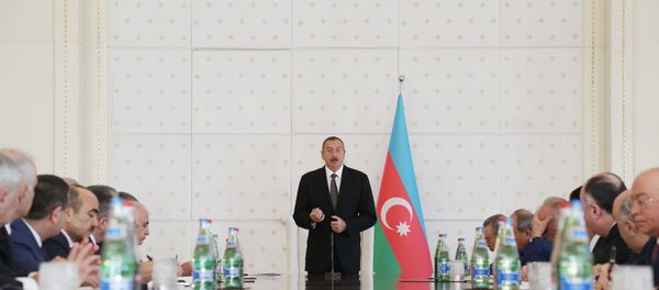 Заседание Кабинета Министров Азербайджана под председательством Президента Ильхама Алиева - Sputnik Азербайджан