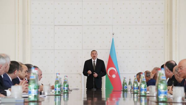 Заседание Кабинета Министров Азербайджана под председательством Президента Ильхама Алиева - Sputnik Азербайджан