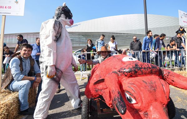 Гонки на мыльницах в центре Баку – соревнования Red Bull Soapbox - Sputnik Азербайджан
