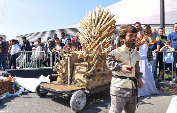 Гонки на мыльницах в центре Баку – соревнования Red Bull Soapbox - Sputnik Азербайджан