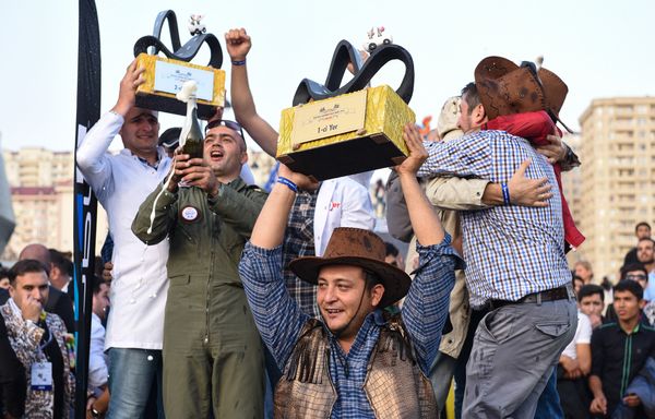 Гонки на мыльницах в центре Баку – соревнования Red Bull Soapbox - Sputnik Азербайджан