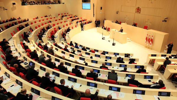 Парламент Грузии, архивное фото - Sputnik Азербайджан