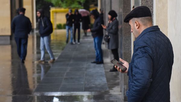На Баку обрушился ливень - Sputnik Азербайджан