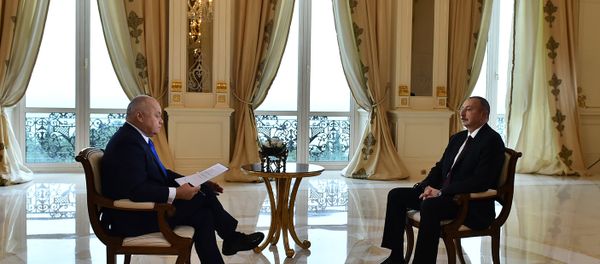 Интервью президента Азербайджана Ильхама Алиева директору МИА Россия сегодня Дмитрию Киселеву - Sputnik Азербайджан