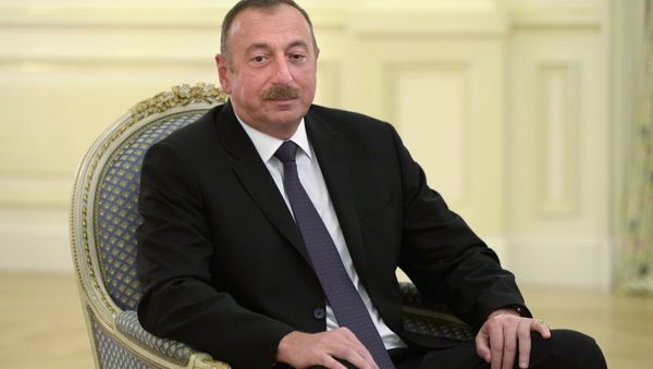 Президент Азербайджанской Республики Ильхам Алиев - Sputnik Азербайджан