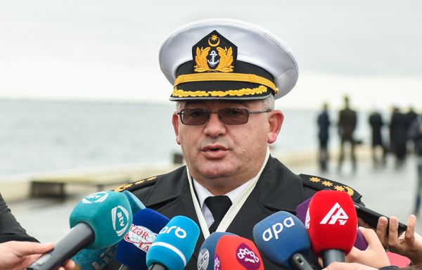 Заместитель командующего Военно-морскими силами АР Натиг Багиров - Sputnik Азербайджан