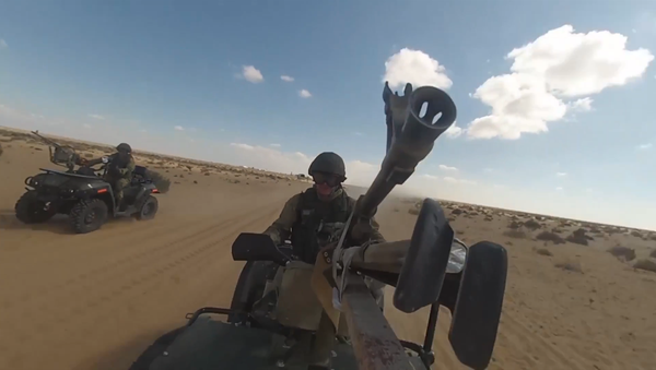 Военные РФ и Египта освободили населенный пункт от "боевиков" во время учений - Sputnik Азербайджан