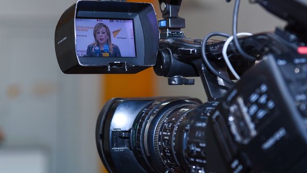 Мероприятие в Мультимедийном пресс-центре Sputnik Азербайджан - Sputnik Азербайджан