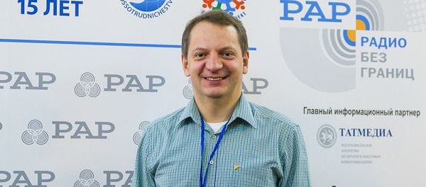 Руководитель радиовещания на русском языке международного информационного агентства и радио Sputnik Алексей Орлов - Sputnik Азербайджан
