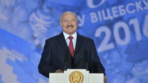 Президент Белоруссии Александр Лукашенко - Sputnik Азербайджан