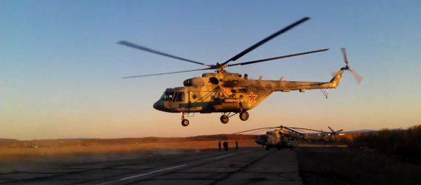 Вылеты боевых вертолетов. Видео Минобороны ко Дню армейской авиации - Sputnik Азербайджан