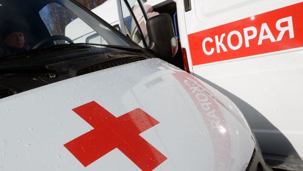 Автомобили скорой помощи в России, архивное фото - Sputnik Азербайджан
