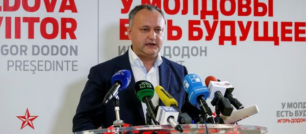 Кандидат в президенты от Социалистической партии Молдовы Игорь Додон - Sputnik Азербайджан