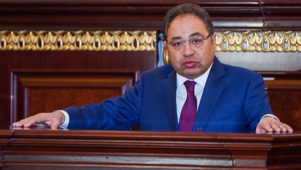 Ректор Бакинского Государственного Университета Абель Магеррамов на II фестивале науки в Баку, 31 октября 2016 года - Sputnik Азербайджан
