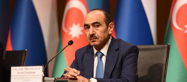 Помощник президента Азербайджана по общественно-политическим вопросам Али Гасанов - Sputnik Азербайджан