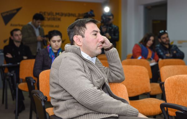 Пресс-конференция на тему Подведение итогов Бакинского Международного джаз-фестиваля и планы на перспективу - Sputnik Азербайджан