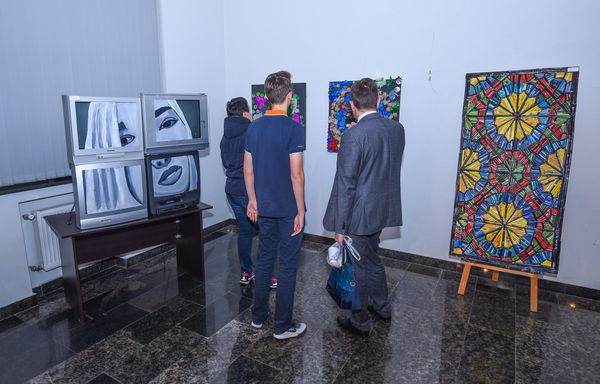 Выставка Repurposed (Видоизмененный) в выставочной галерее Союза художников Азербайджана - Sputnik Азербайджан